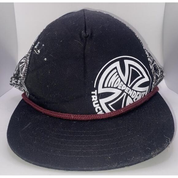 DICKIES x INDEPENDENT Collection Collab Trucker Snap Back Hat - Picture 1 of 6